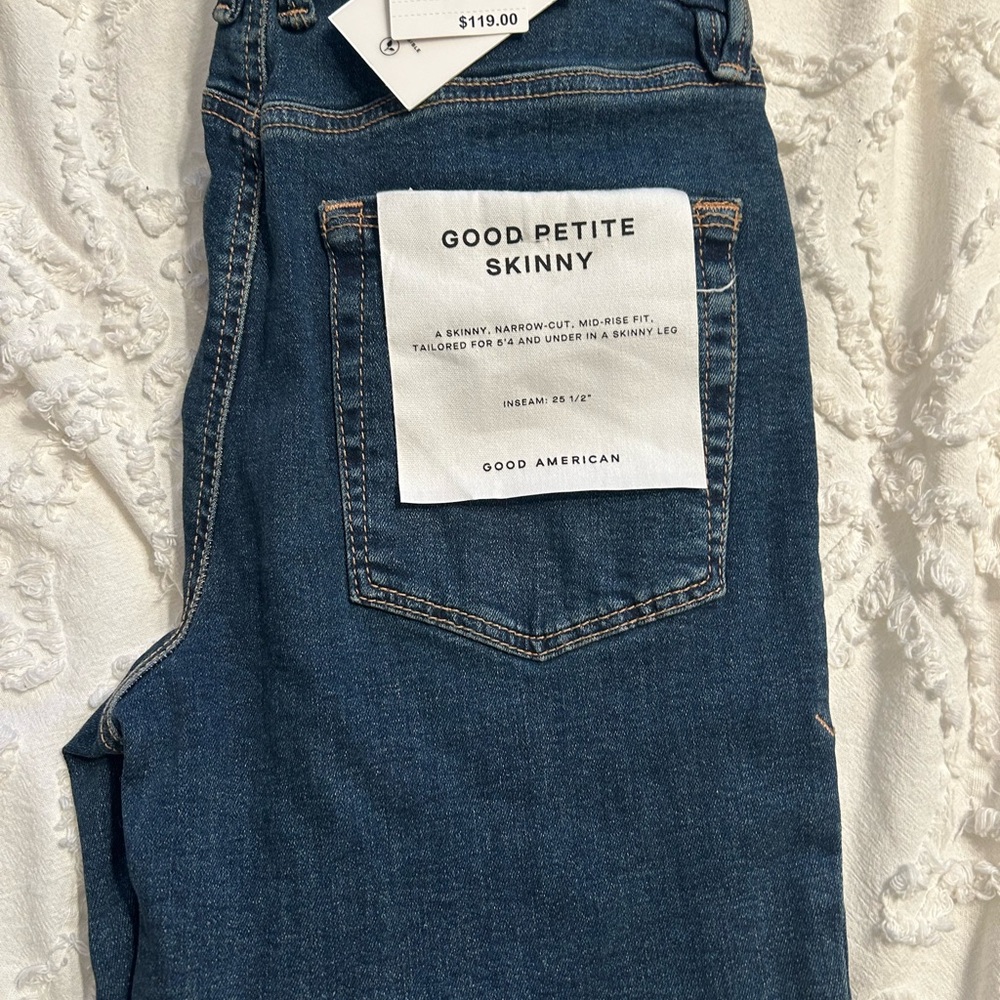 Good American Blue Skinny Jeans